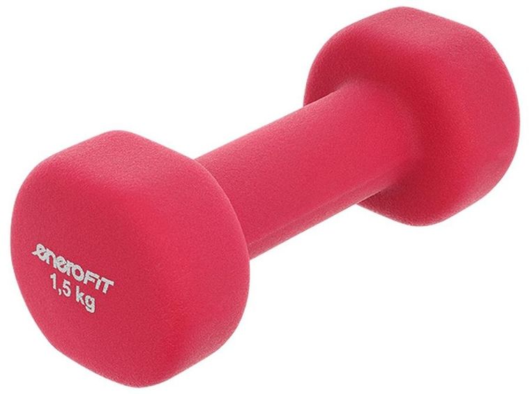 Enero Fit, zestaw hantli neoprenowych, 1,5 kg, 2 szt.