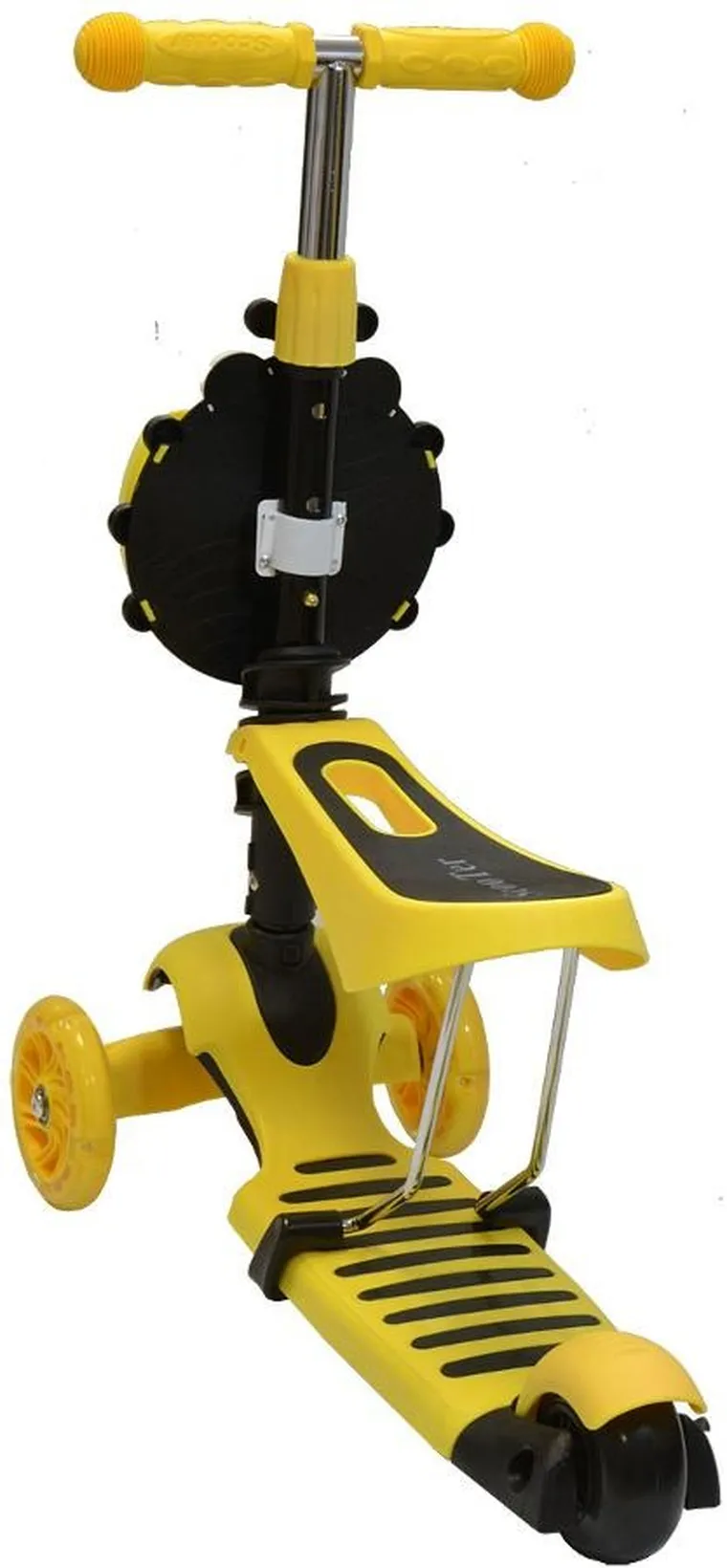 Enero, hulajnoga balansowa, jeździk 3w1, żółta biedronka