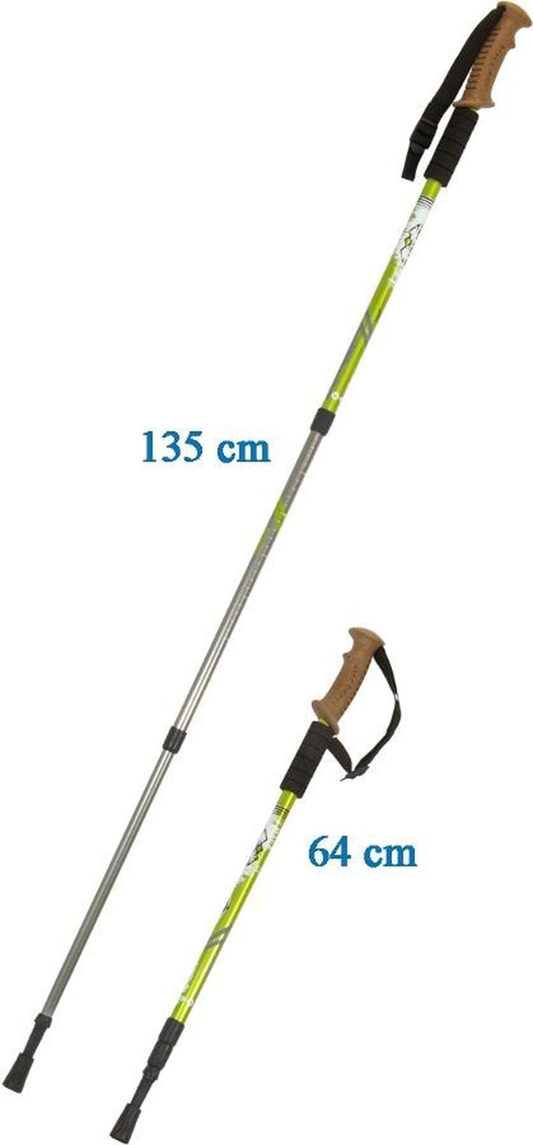 Enero, kije trekking expedition i pokrowiec