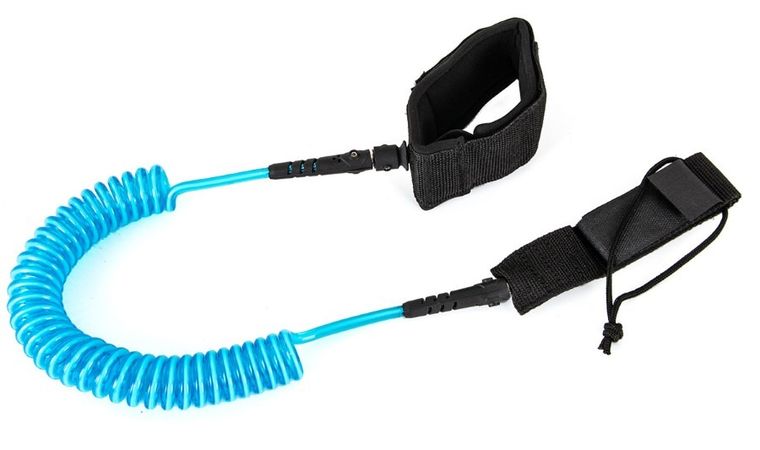 Enero, linka zabezpieczająca do deski SUP, niebieska, 10 stóp