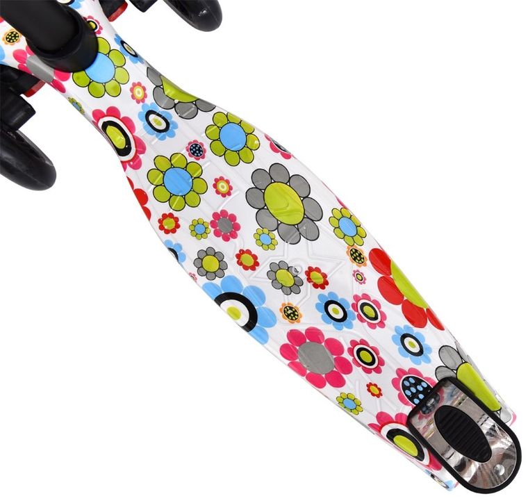 Enero, Maxi Flowers, hulajnoga 3-kołowa, balansowa