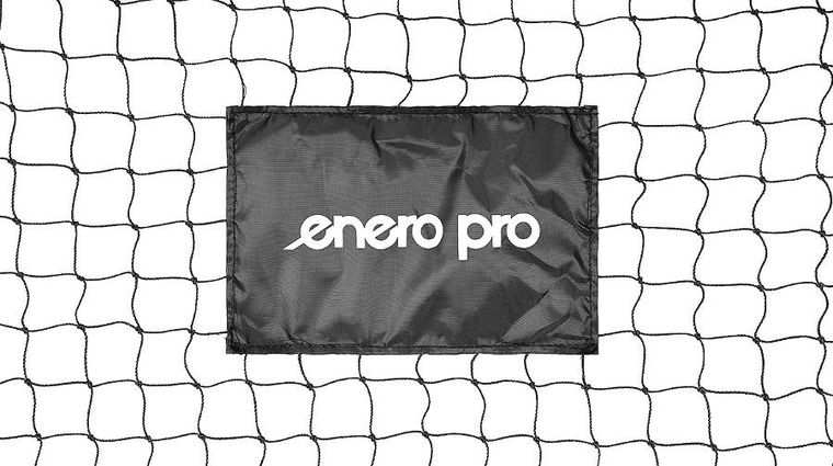 Enero Pro, bramka do piłki nożnej z siatką, 300-200-120 cm