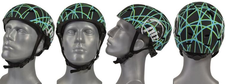 Enero, Sakate, kask ochronny, scratch, rozmiar 56-58 cm