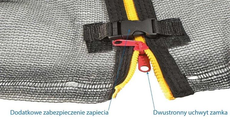 Enero, siatka wewnętrzna do trampoliny, 366 cm