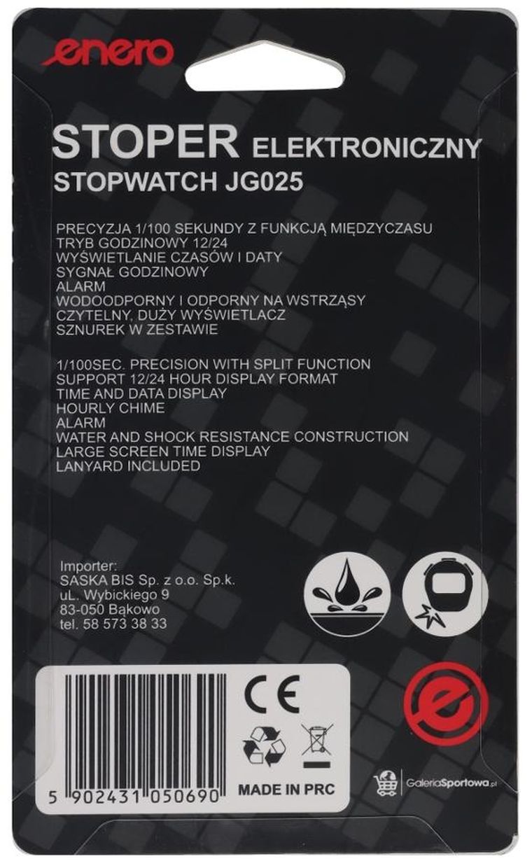 Enero, stoper elektroniczny, 1 czasowy