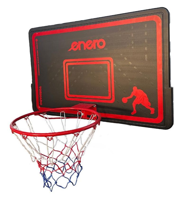 Enero, Tornado, tablica do koszykówki z obręczą 45 cm, 110-70 cm