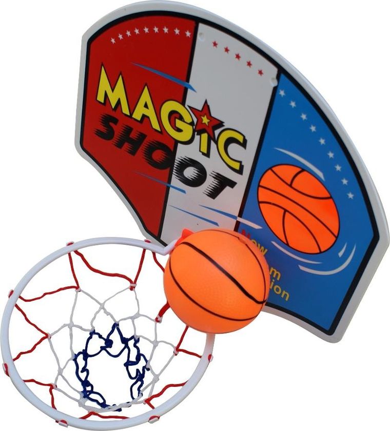 Enero Toys, kosz do koszykówki dla dzieci + piłka