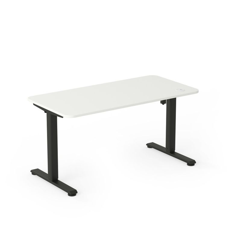 Entelo, Axio, biurko elektryczne regulowane, rozmiar 3-4, 100-60 cm, biały