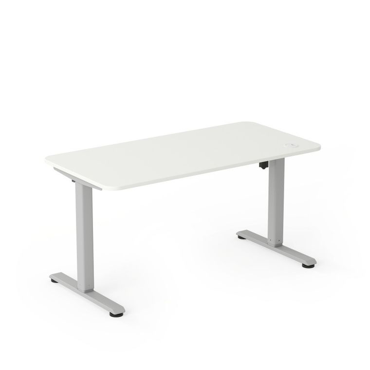 Entelo, Axio, biurko elektryczne regulowane, rozmiar 5-6, 120-60 cm, biały