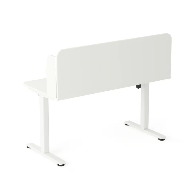 Entelo, Axio, biurko elektryczne regulowane z nadstawką, rozmiar 3-4, 120-65 cm, biały
