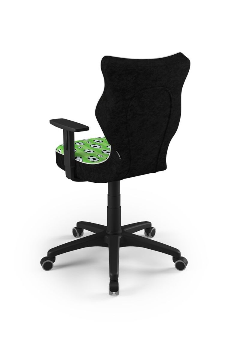 Entelo, Duo, krzesło biurowe z podłokietnikami, wzrost 159-188 cm, piłki