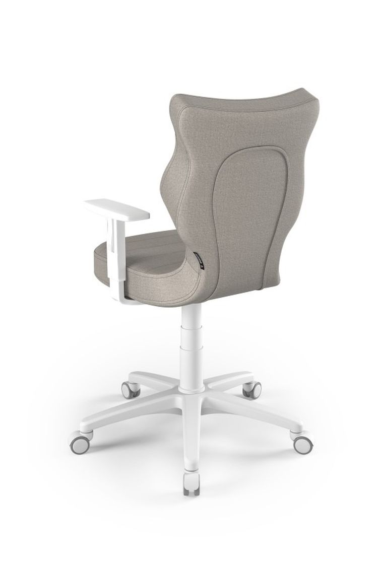 Entelo, Duo, krzesło biurowe z podłokietnikami, wzrost 159-188 cm, szare