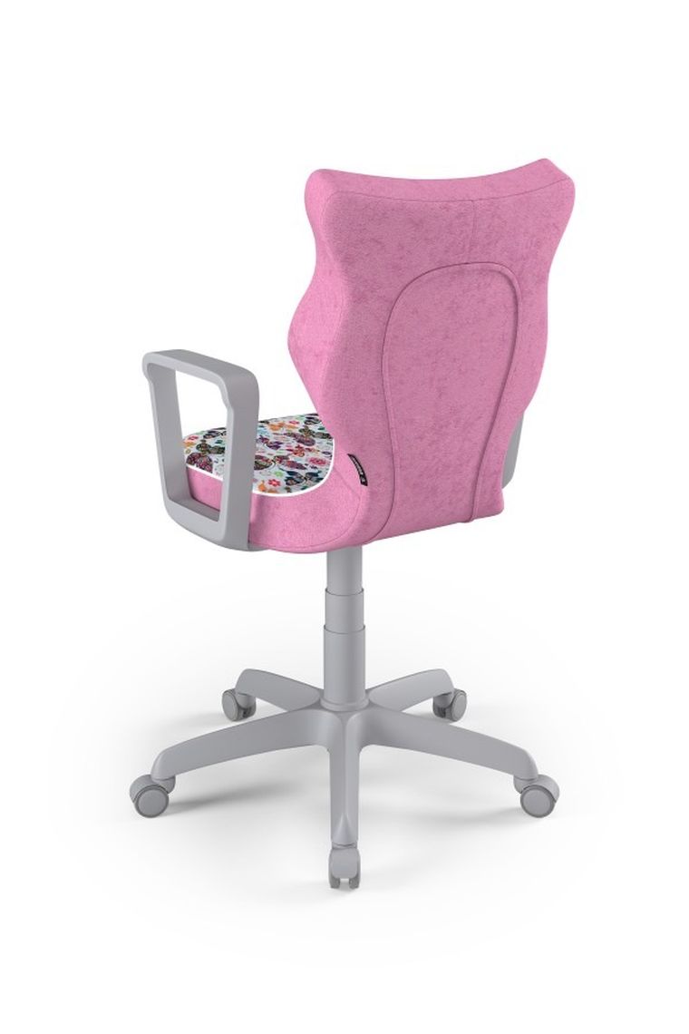 Entelo, Norm, krzesło biurowe z podłokietnikami, wzrost 159-188 cm, motylki