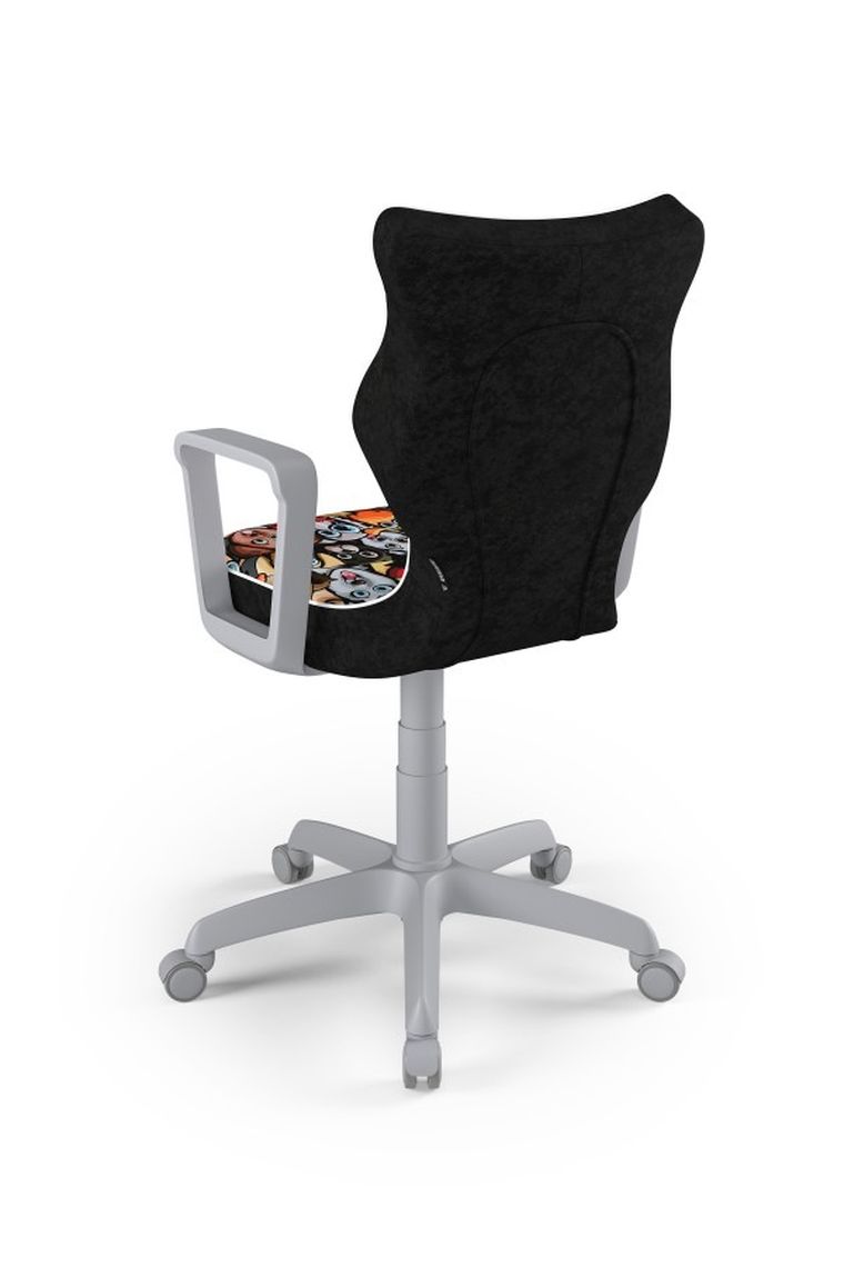 Entelo, Norm, krzesło biurowe z podłokietnikami, wzrost 159-188 cm, zwierzaki