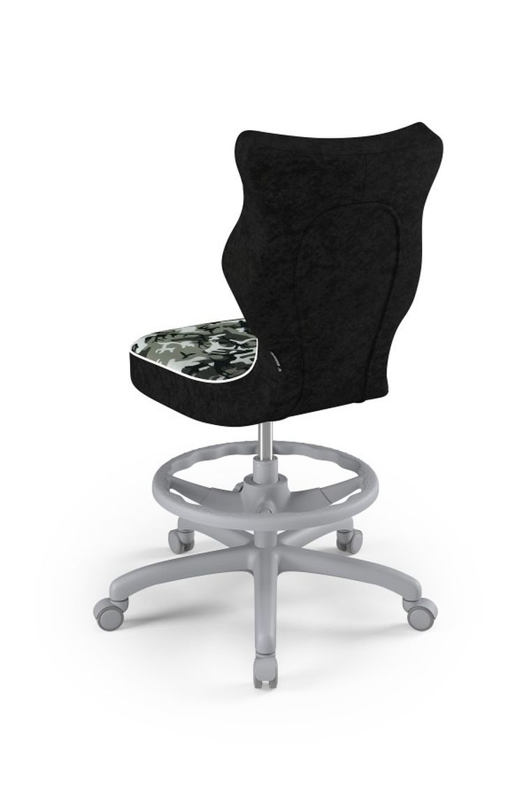 Entelo, Petit, krzesło biurowe z podnóżkiem, wzrost 159-188 cm, moro