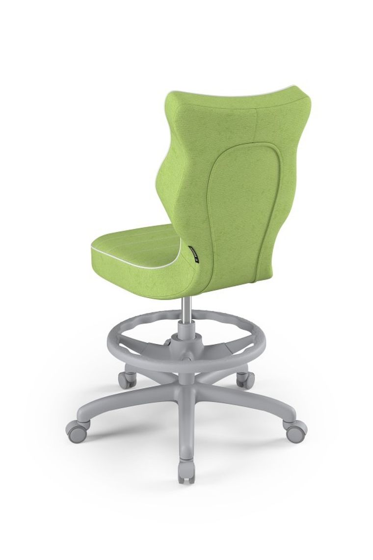 Entelo, Petit, krzesło biurowe z podnóżkiem, wzrost 159-188 cm, zielone