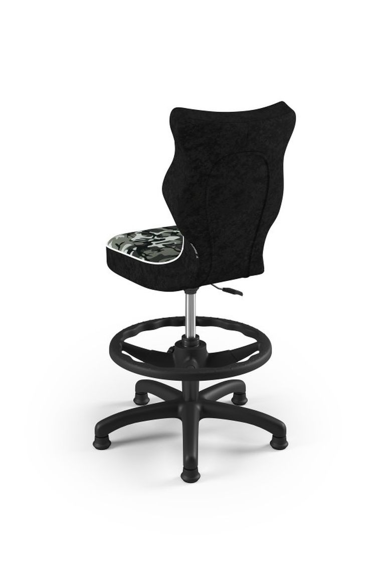 Entelo, Petit, krzesło dziecięce z podnóżkiem, wzrost 119-142 cm, moro