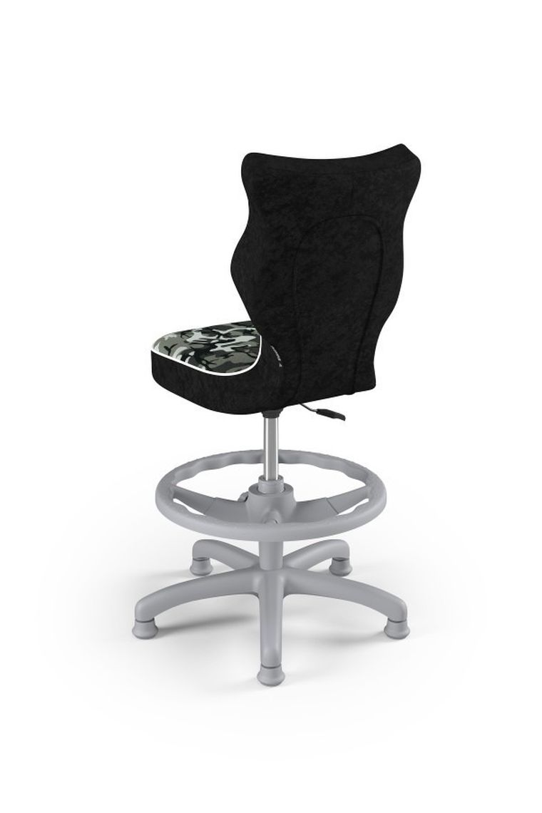 Entelo, Petit, krzesło dziecięce z podnóżkiem, wzrost 119-142 cm, moro