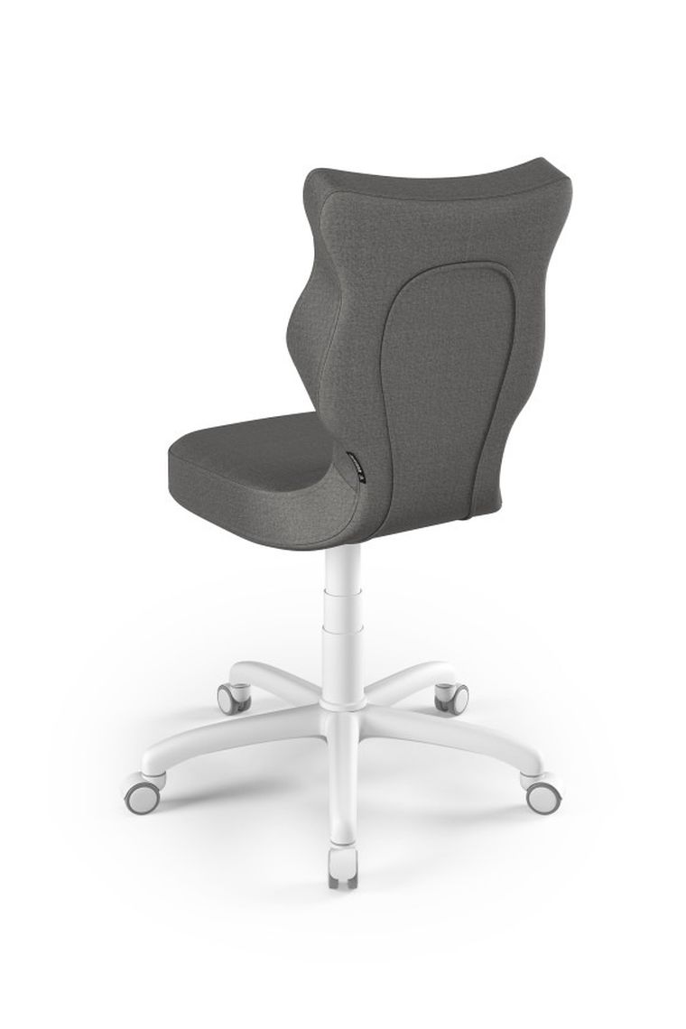 Entelo, Petit, krzesło młodzieżowe, wzrost 146-176,5 cm, ciemno szare