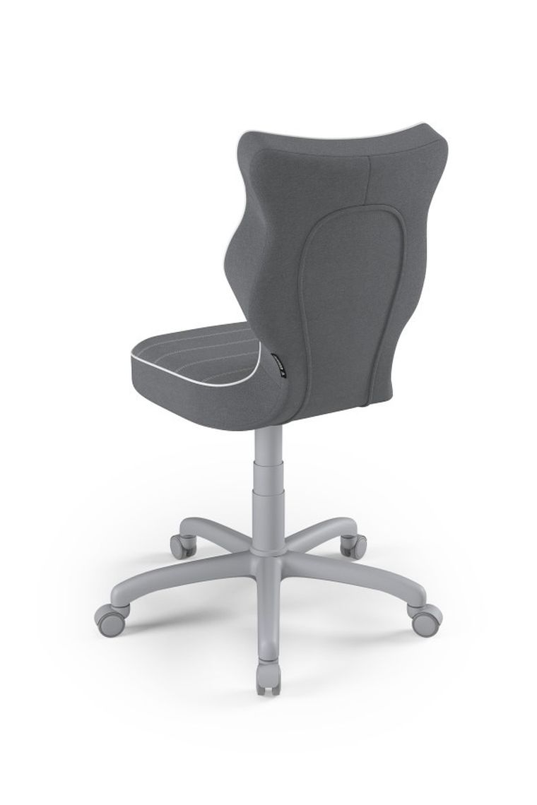 Entelo, Petit, krzesło młodzieżowe, wzrost 146-176,5 cm, ciemno szare