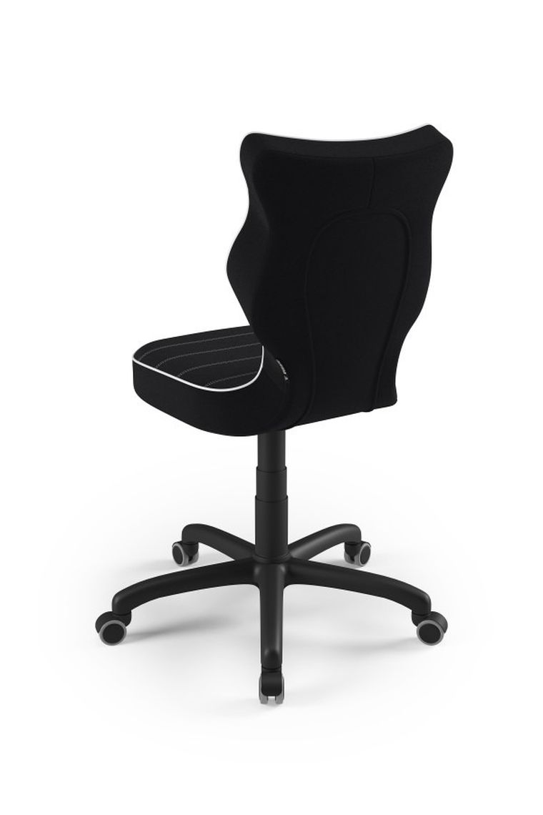 Entelo, Petit, krzesło młodzieżowe, wzrost 146-176,5 cm, czarne