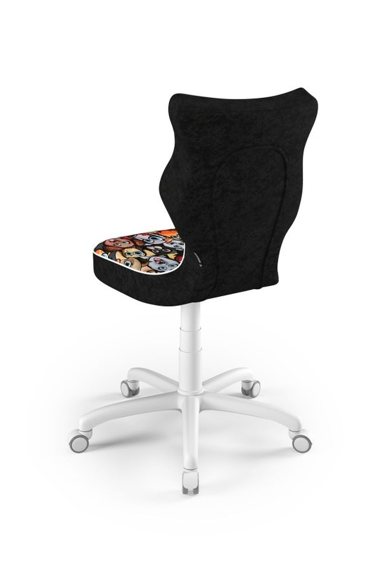 Entelo, Petit, krzesło młodzieżowe, wzrost 146-176,5 cm, zwierzaki