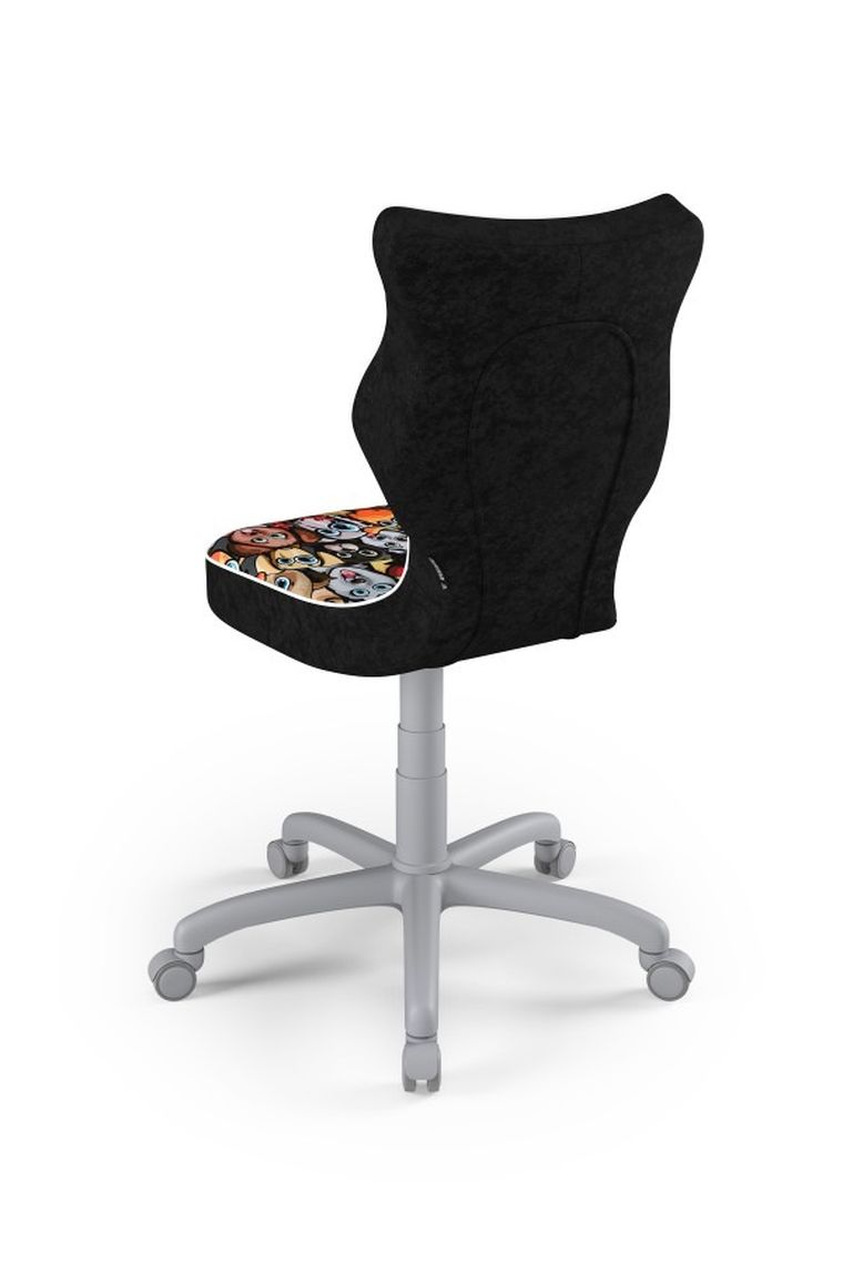 Entelo, Petit, krzesło młodzieżowe, wzrost 146-176,5 cm, zwierzaki