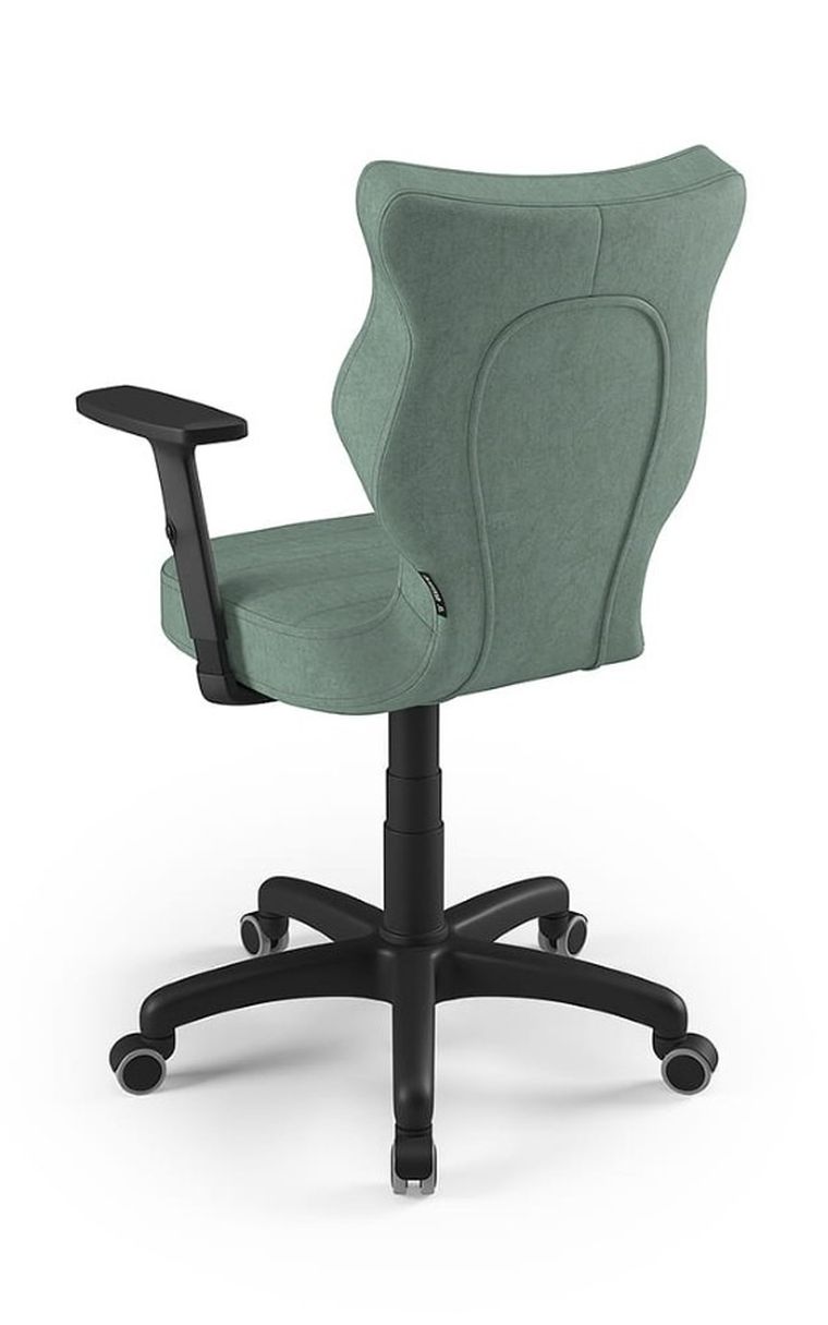 Entelo, Uni, krzesło biurowe z podłokietnikami, wzrost 159-188 cm, zielone