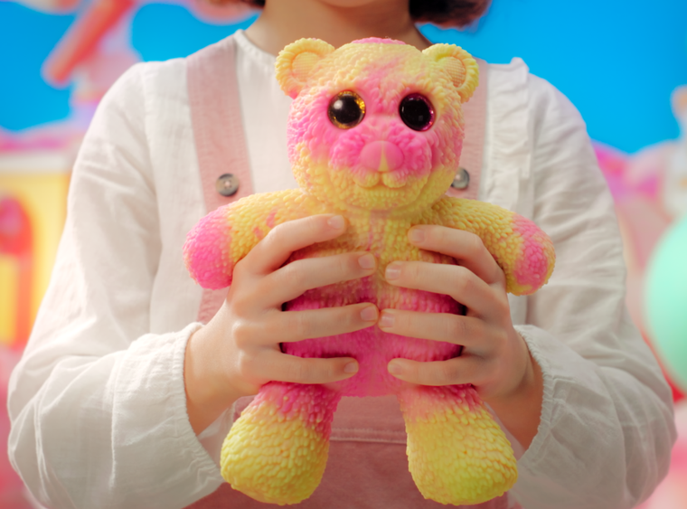 Epee, Mięciusie, Pachnące misie, maskotka, szaro-żółta