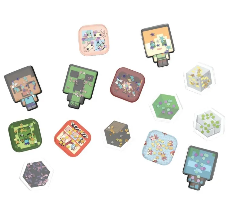 Epee, Minecraft, Naklejkomat 3D, zestaw uzupełniający