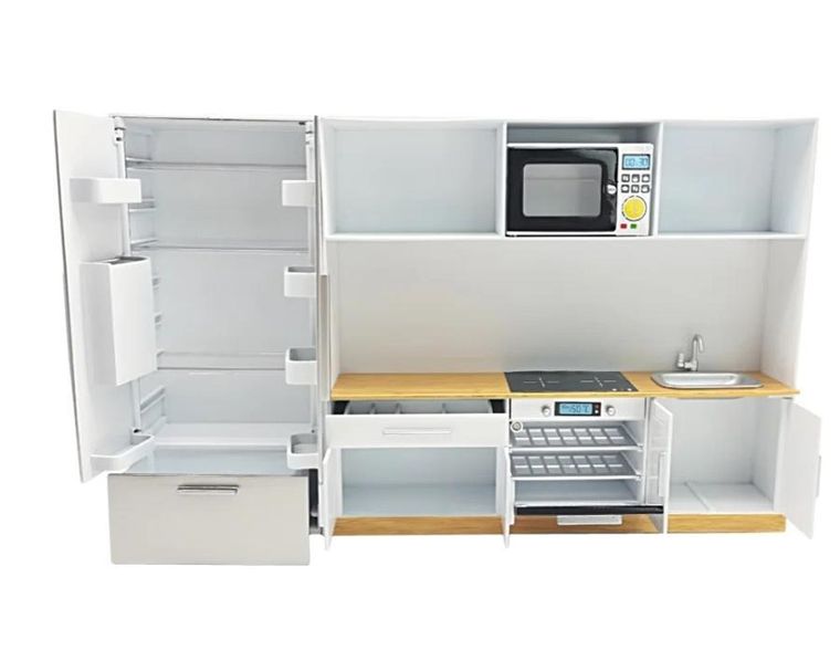 Epee, Mini Świat, zestaw kuchenny z jedzeniem