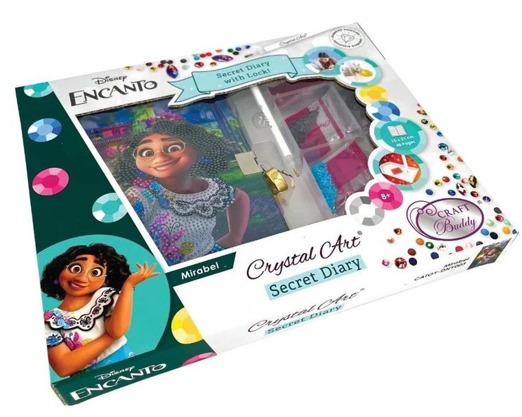 Epee, Nasze magiczne Encanto, Crystal Art, sekretny pamiętnik z mozaiką diamentową