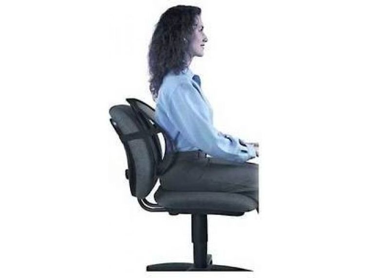 Ergonomiczna podpórka na krzesło, czarny