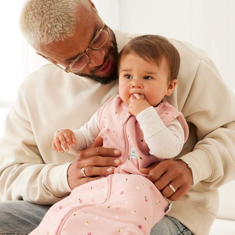 ergoPouch, Daisies, śpiworek do spania, Jersey, 8-24m, TOG 0.2