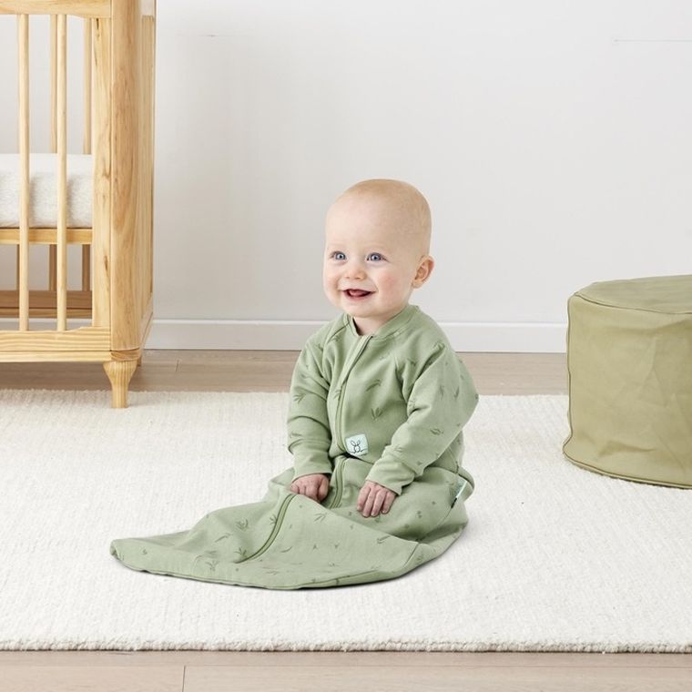 ergoPouch, Willow, śpiworek jersey z rękawami, 8-24m, TOG 1.0
