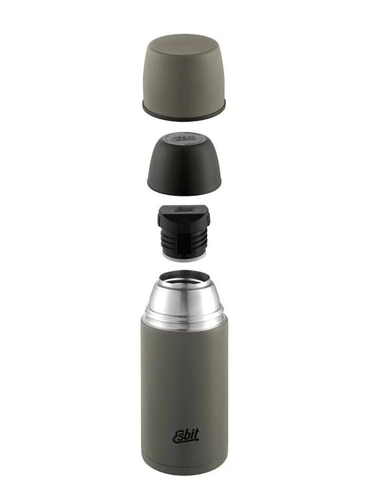 Esbit, Vacuum Flask, termos, olive green, 1l