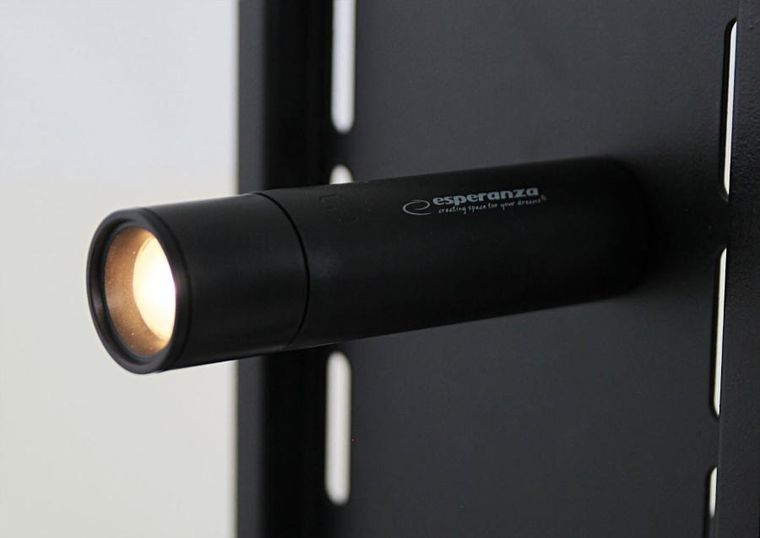 Esperanza, Agena, lampka biurkowa LED 3w1, czarna, ELD118K