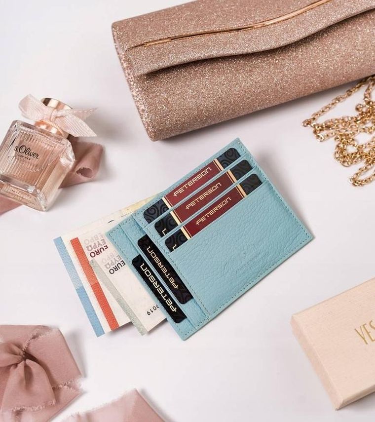 Etu, niebieskie, skórzane, Peterson