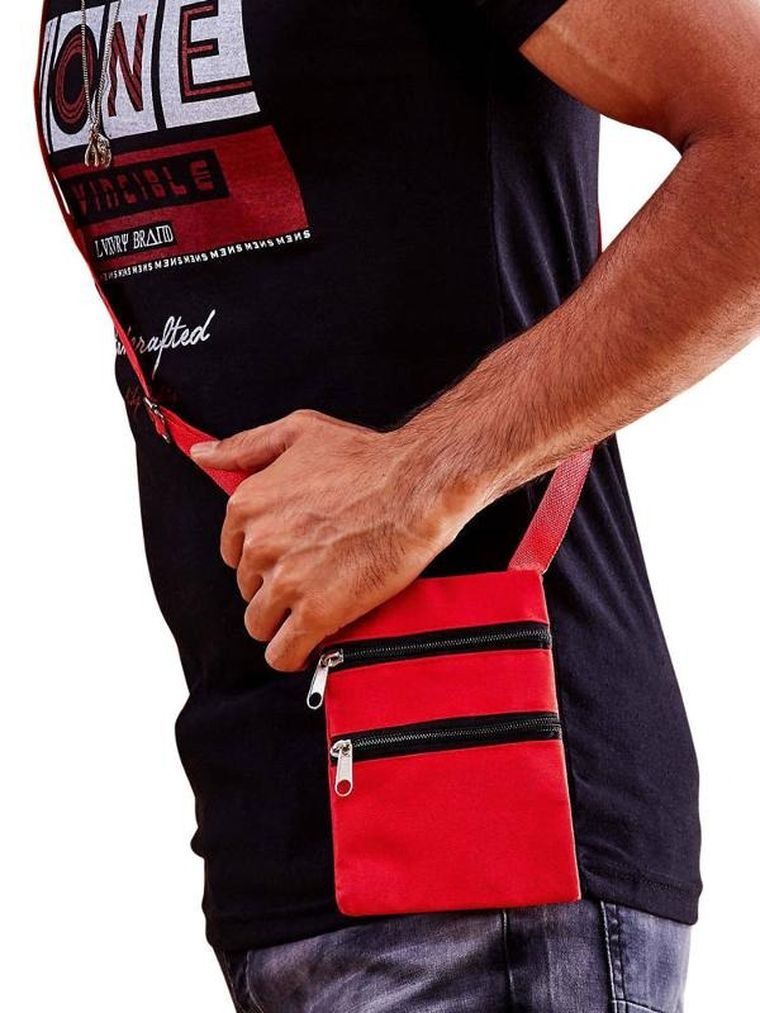 Etui na dokumenty, czerwone