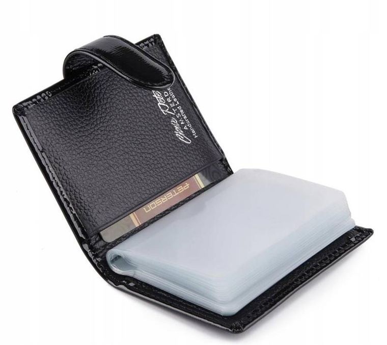 Etui na dokumenty z lakierowanej skóry, Peterson