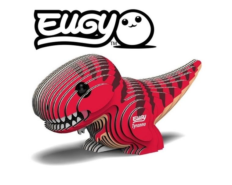 Eugy, układanka 3D, Dinozaur Tyranozaur