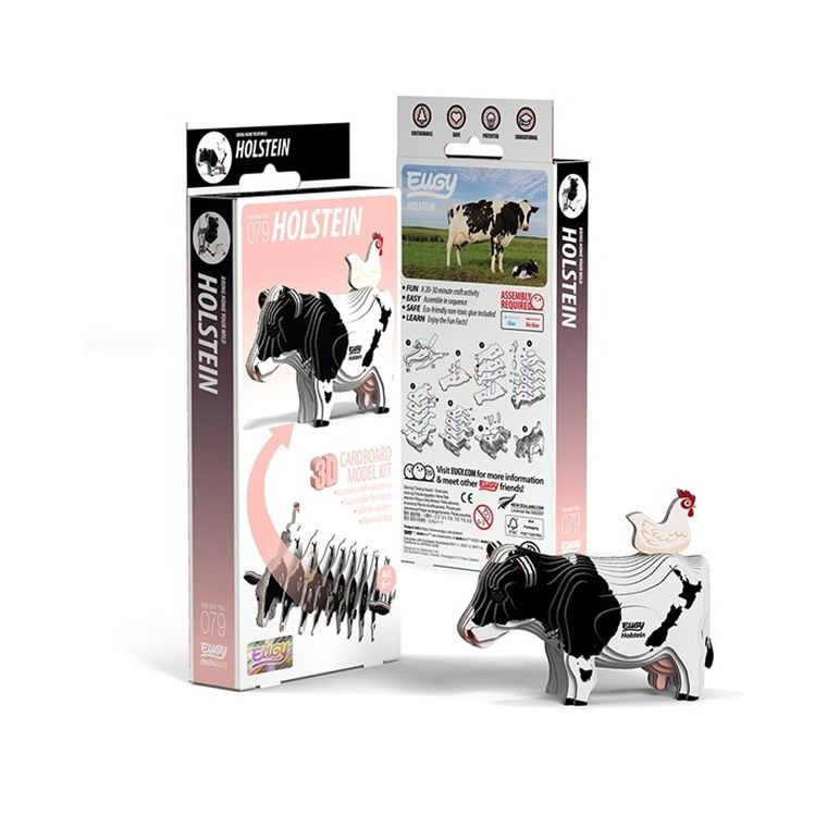 Eugy, układanka 3D, Krowa