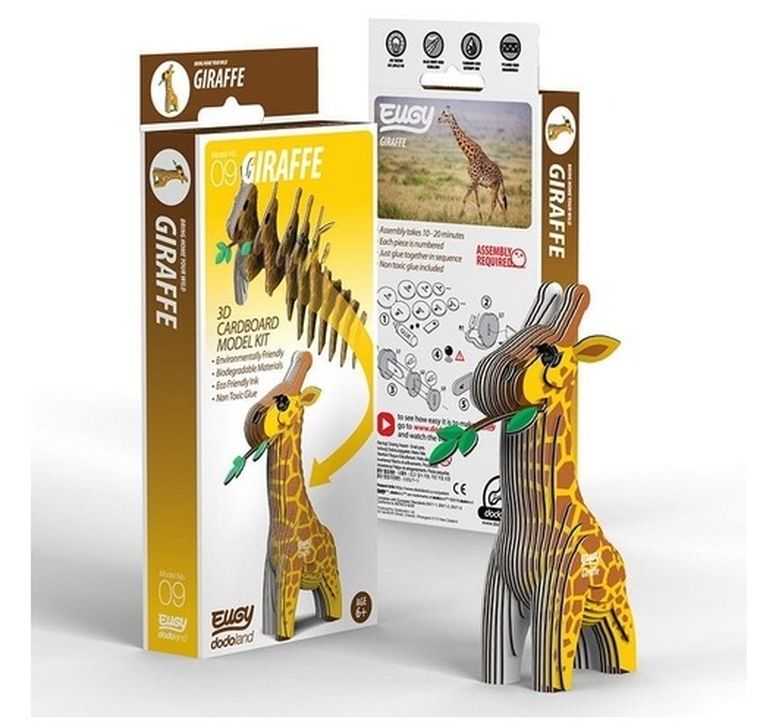 Eugy, układanka 3D, Żyrafa