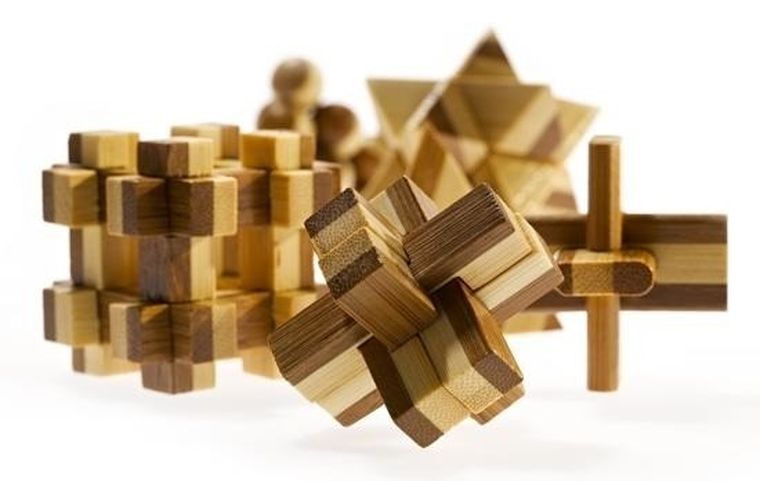 Eureka! Bamboo, Pyramid, łamigłówka, poziom 1/4