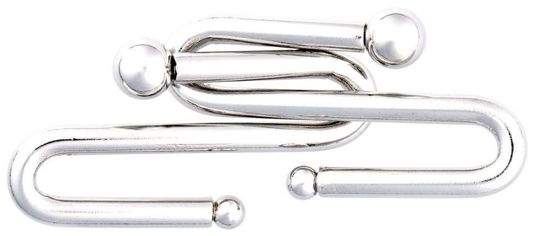 Eureka! Puzzle Mania, zestaw niebieski, łamigłówki metalowe, 4 szt.