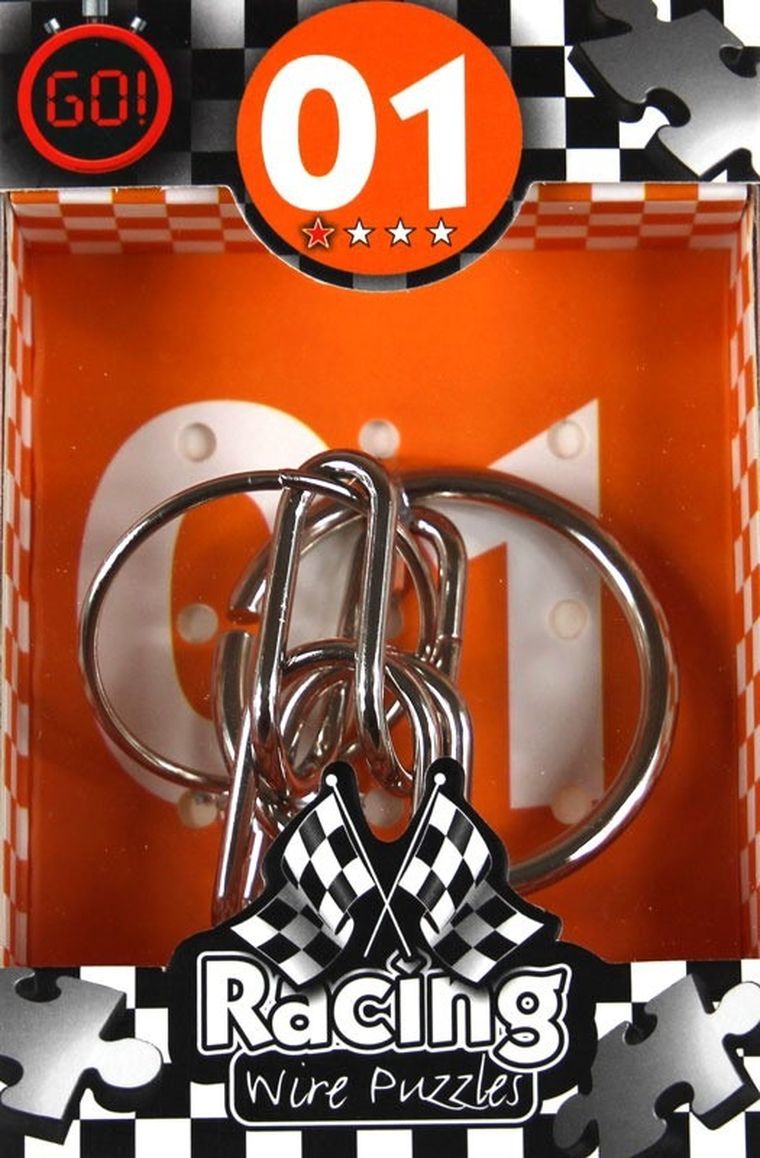Eureka! Racing, nr 01, druciana łamigłówka, poziom 1/4