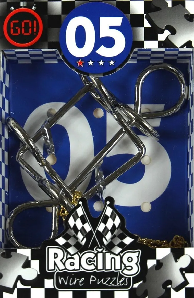 Eureka! Racing, nr 05, druciana łamigłówka, poziom 1/4