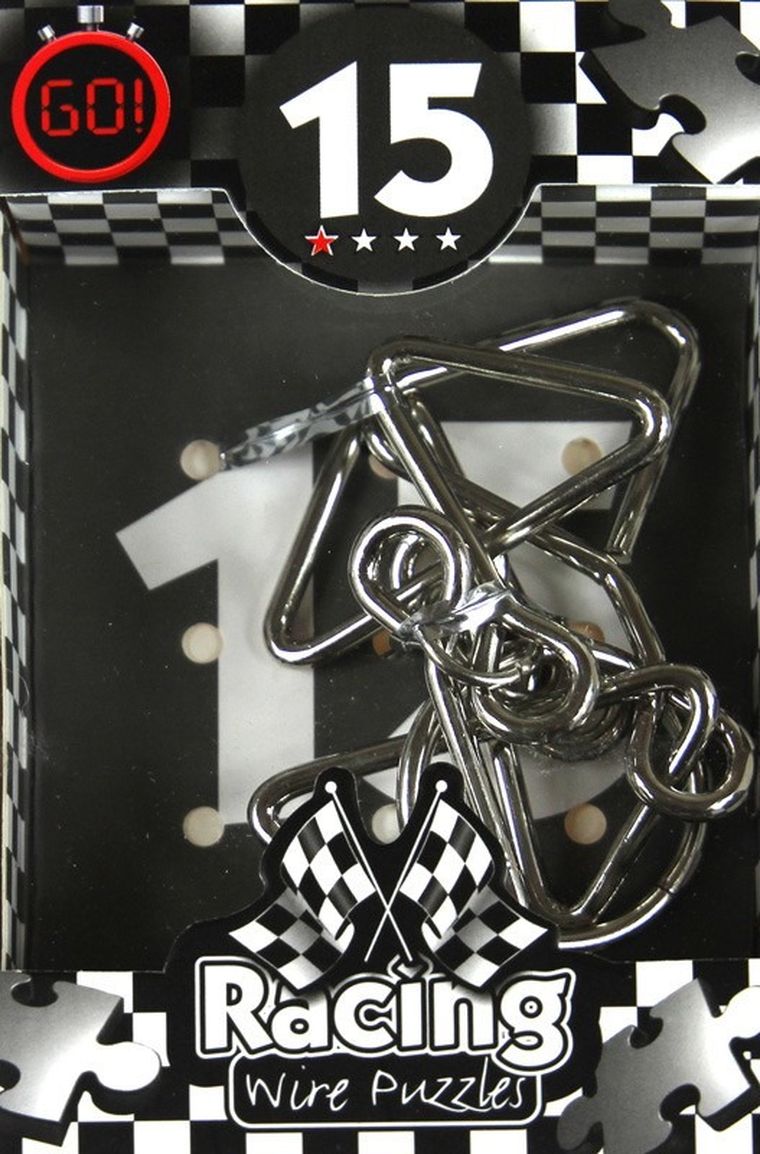 Eureka! Racing, nr 15, druciana łamigłówka, poziom 1/4