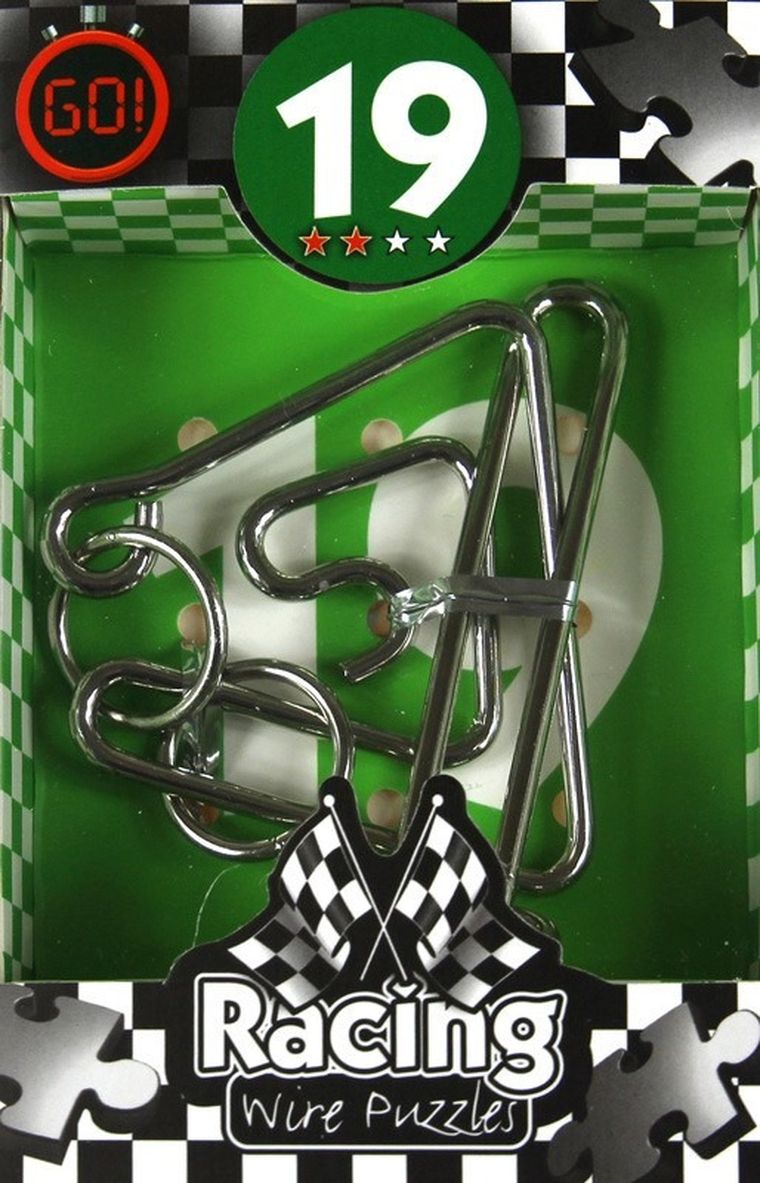 Eureka! Racing, nr 19, druciana łamigłówka, poziom 2/4