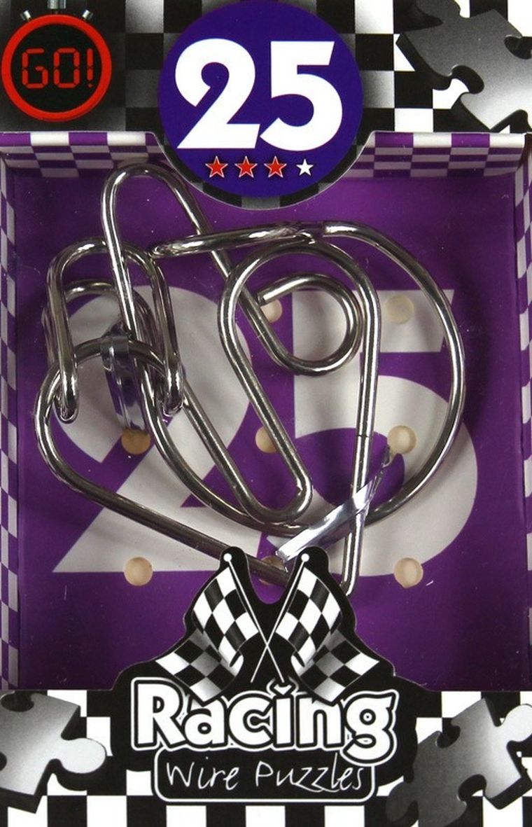 Eureka! Racing, nr 25, druciana łamigłówka, poziom 3/4